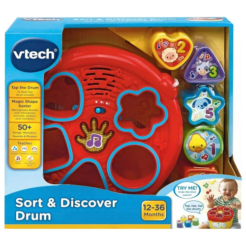 Vtech sort discover drum - &,